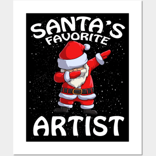 Santas Favorite Artist Christmas Posters and Art